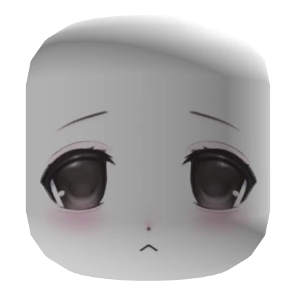 cute frowning chibi face ♡ 