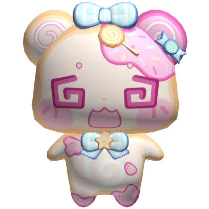 Kawaii Sweet Candy Hamster Back Plush