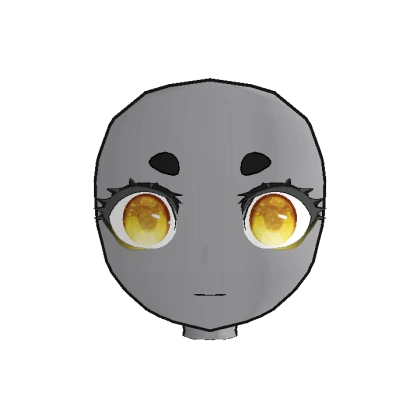 (Dynamic) Chibi Head (Gold)