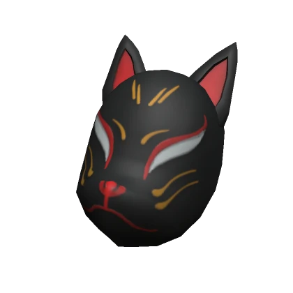 Black Fox Mask on Side