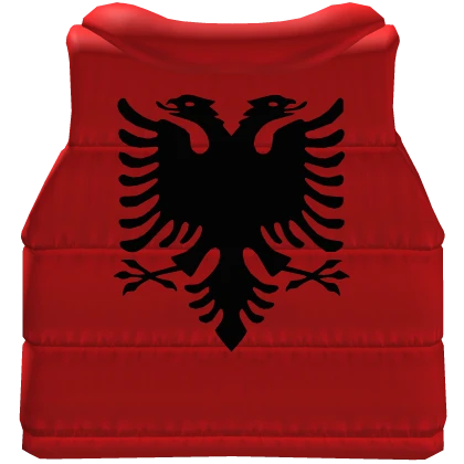 Albanian Puffer Vest Red V1.0