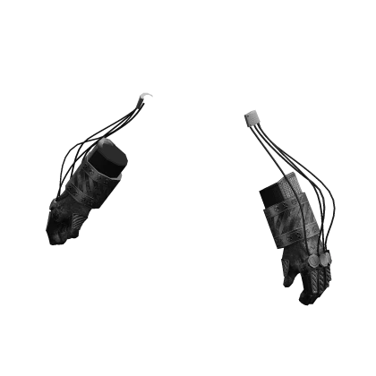 Gamer Gauntlets Monochrome