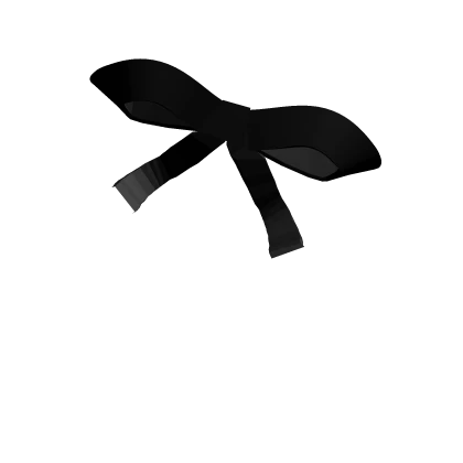 ♡ Black bow ribbon
