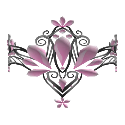 ʚɞ fairy elven wired tiara | silver pink