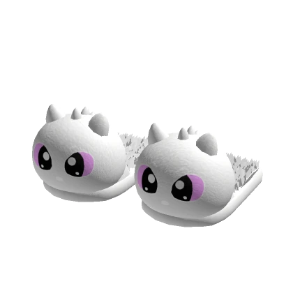 White Dragon Slippers