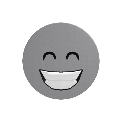 Recolorable Grin Emoji Head