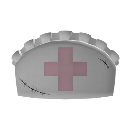 ♡ Pastel Pink Ruffled Nurse Hat ♡