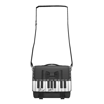 ♡ : (1.0) cute music notes piano bag