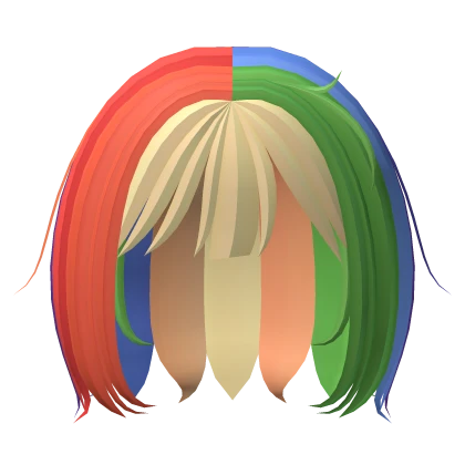 rainbow pony cutie anime bob