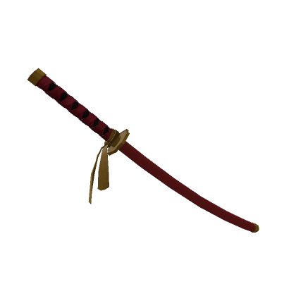 Rogue Samurai Katana in Red