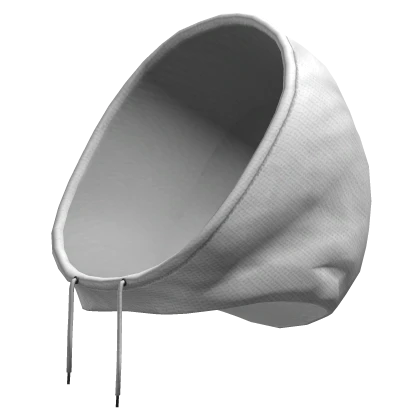 half hoodie white (for hat)