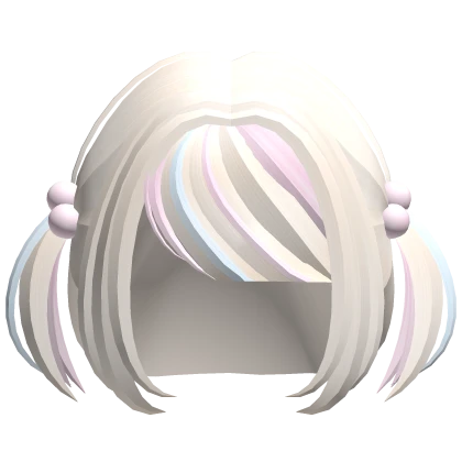 ꒰♡꒱ adorable confetti baby pigtails with bobbles