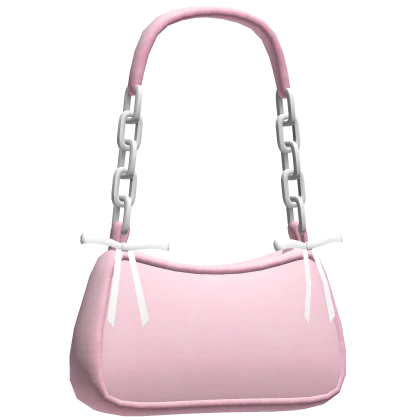 Pink Shoulder Bag w/Bows