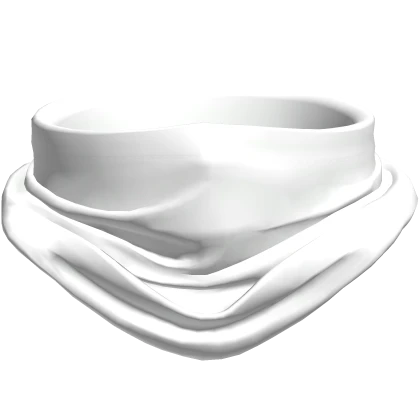 Neck Scarf White Face Mask Winter Cowl Hood 1.0 