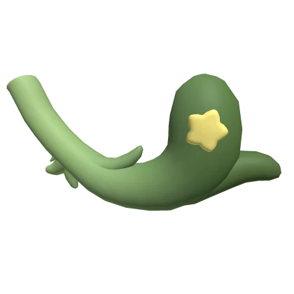 Alien Cat Tail with Stars