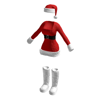 Mrs Claus Christmas Outfit