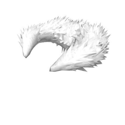 White Fur Neck Accessory