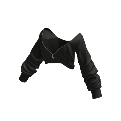 Off-Shoulder Jacket (Black)