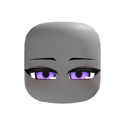 Animated Tired Chibi Eyes - Purple