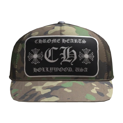 Chrome Heart Military Trucker Hat