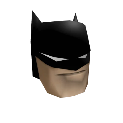 Cartoony Batman Head Face