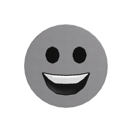 Recolorable Smiley Emoji Head