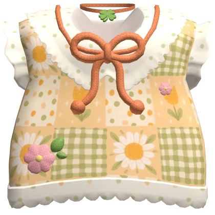 🍀Cute Igari Vest (Yellow)