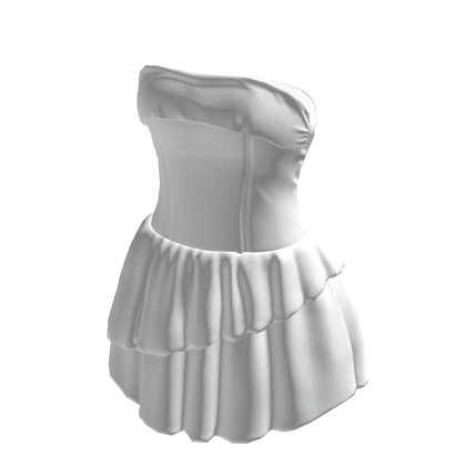 Night Dress White Off Shoulder Adorable Princess