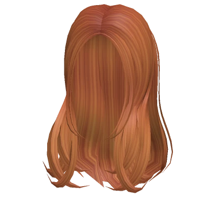 Heavenly Flowy Ginger Hair