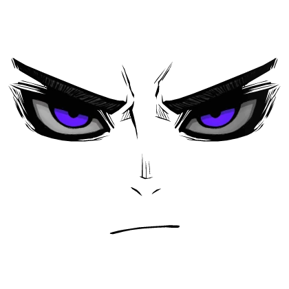 Purple Anime Eyes