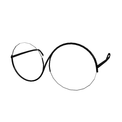 Half Inverted Round Glasses