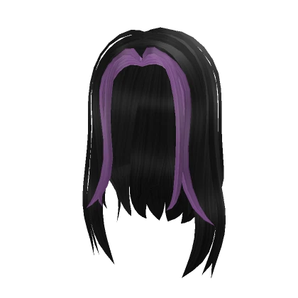 Pop Princess Straight Hair Purple/Black