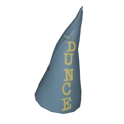 Dunce Cap in Blue