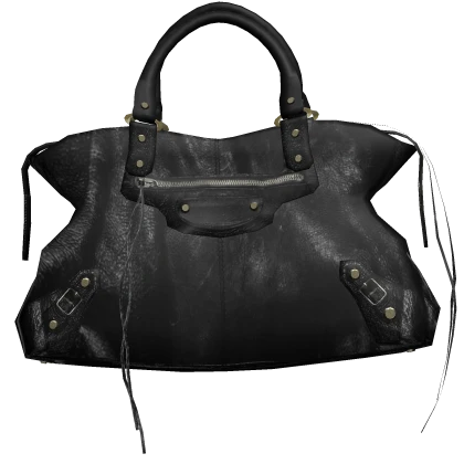 3.0 Balenci Vintage Chic Moto City Shoulder Bag
