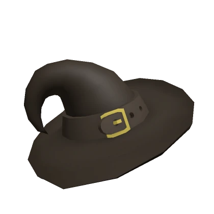 Stylised Brown Wizard Hat