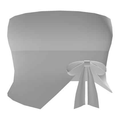 ♡ white summer dress top w bow