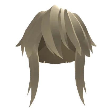 Blonde Silver Ponytail Hair