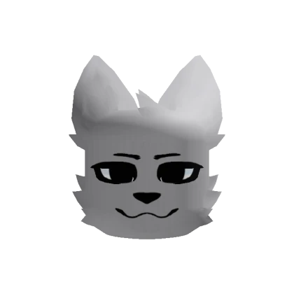 Furry Wolf Head