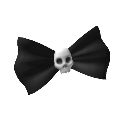 Skully Hair Bow #SPOOKY2021