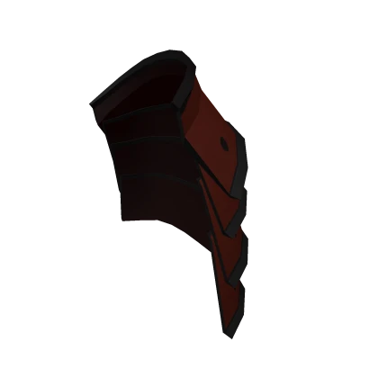 Left Oni Samurai Pauldrons