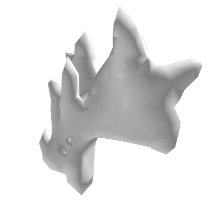 White Flaming Mohawk Add-On