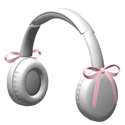 Basic Preppy Bow Headphones