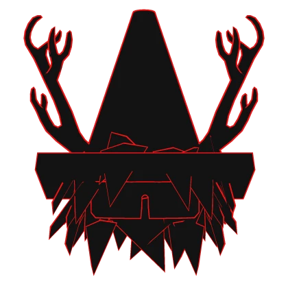 Red Neon Cone Hair ✨