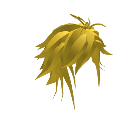 Manga Hero's Long Messy Hair - Noob Yellow