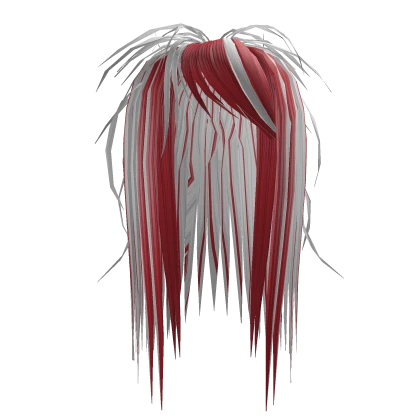 Scene Hair In Red And White