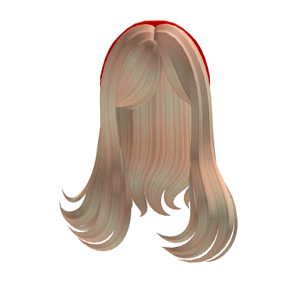 Blond Hair with red headband
