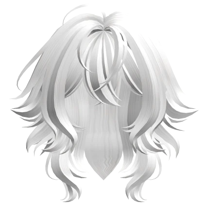Super Fluffy Wolf Cut (White)