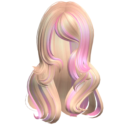 Kawaii Fluffy Gyaru Hair (Blonde&Pink)