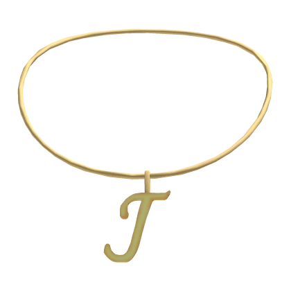 ꒰3.0꒱ MG initial necklace: J