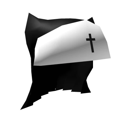 ♡ goth girl hat in black ♡ ✧.*